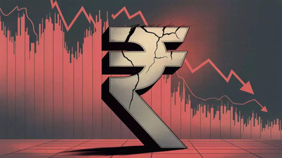Rupee hits all-time low: Currency falls 53 paise to close at 92.35 against US dollar